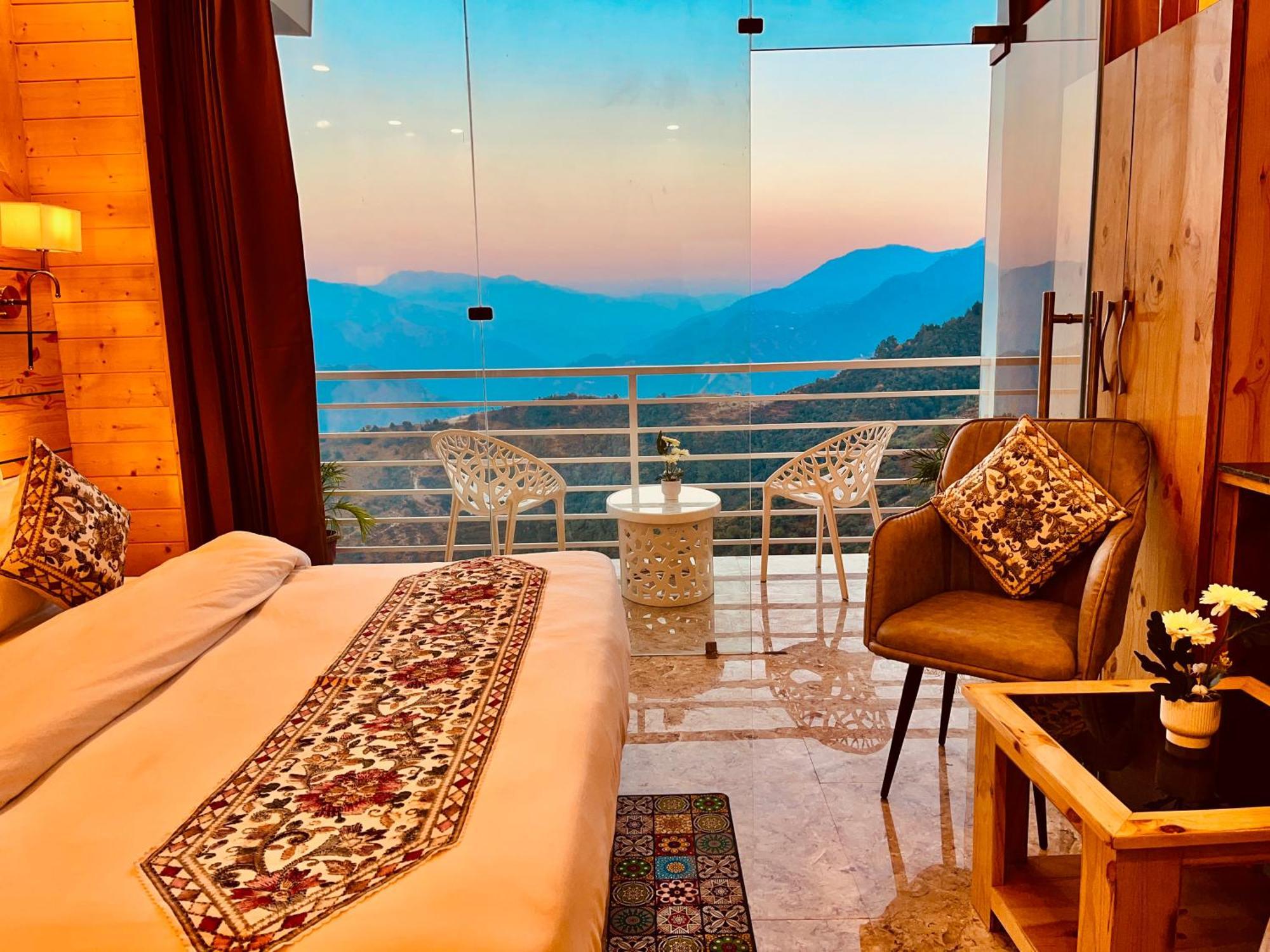 Hotel Hill View, Mussoorie - Near Jw Marriott Mussoorie, M 77377-32479 Exterior photo